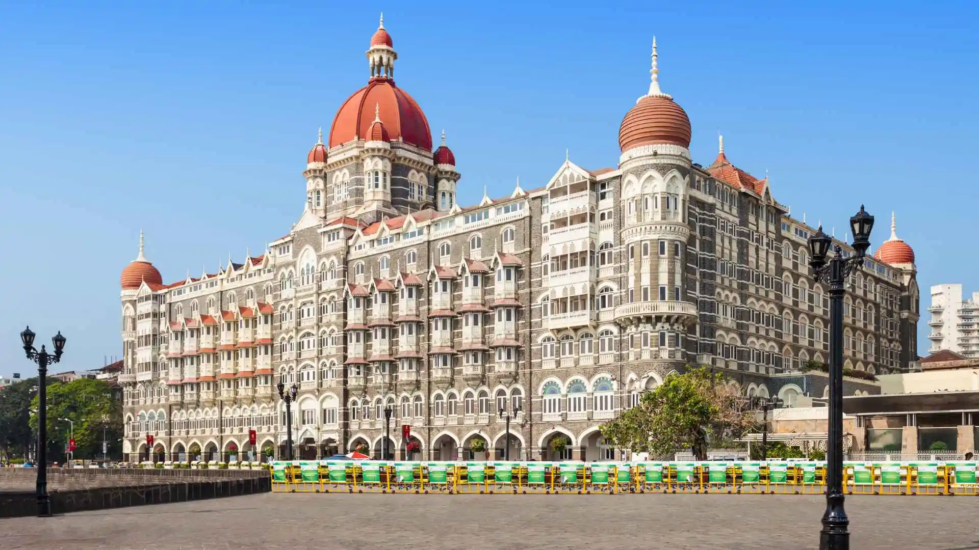 Wide View of Taj Hotel