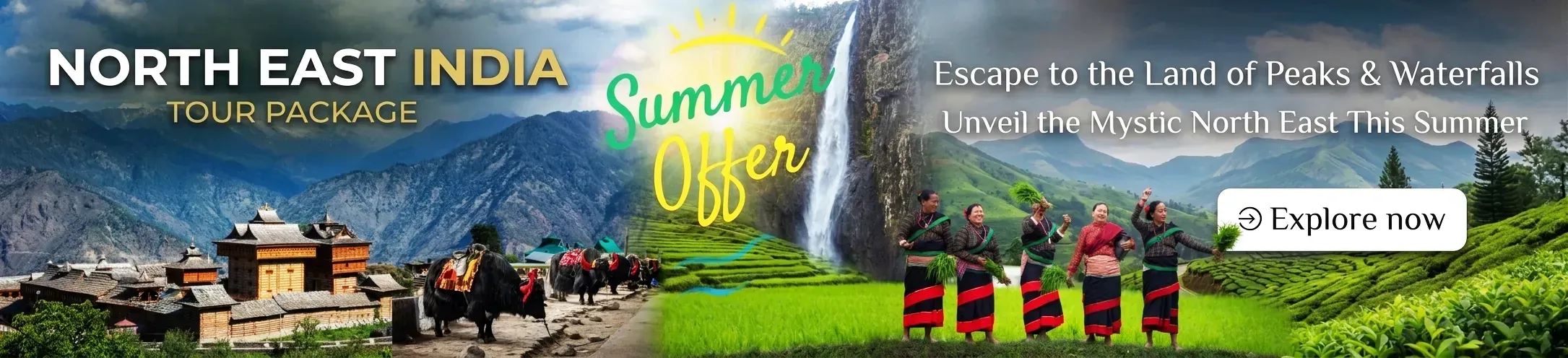North East India Summer Tour Packages