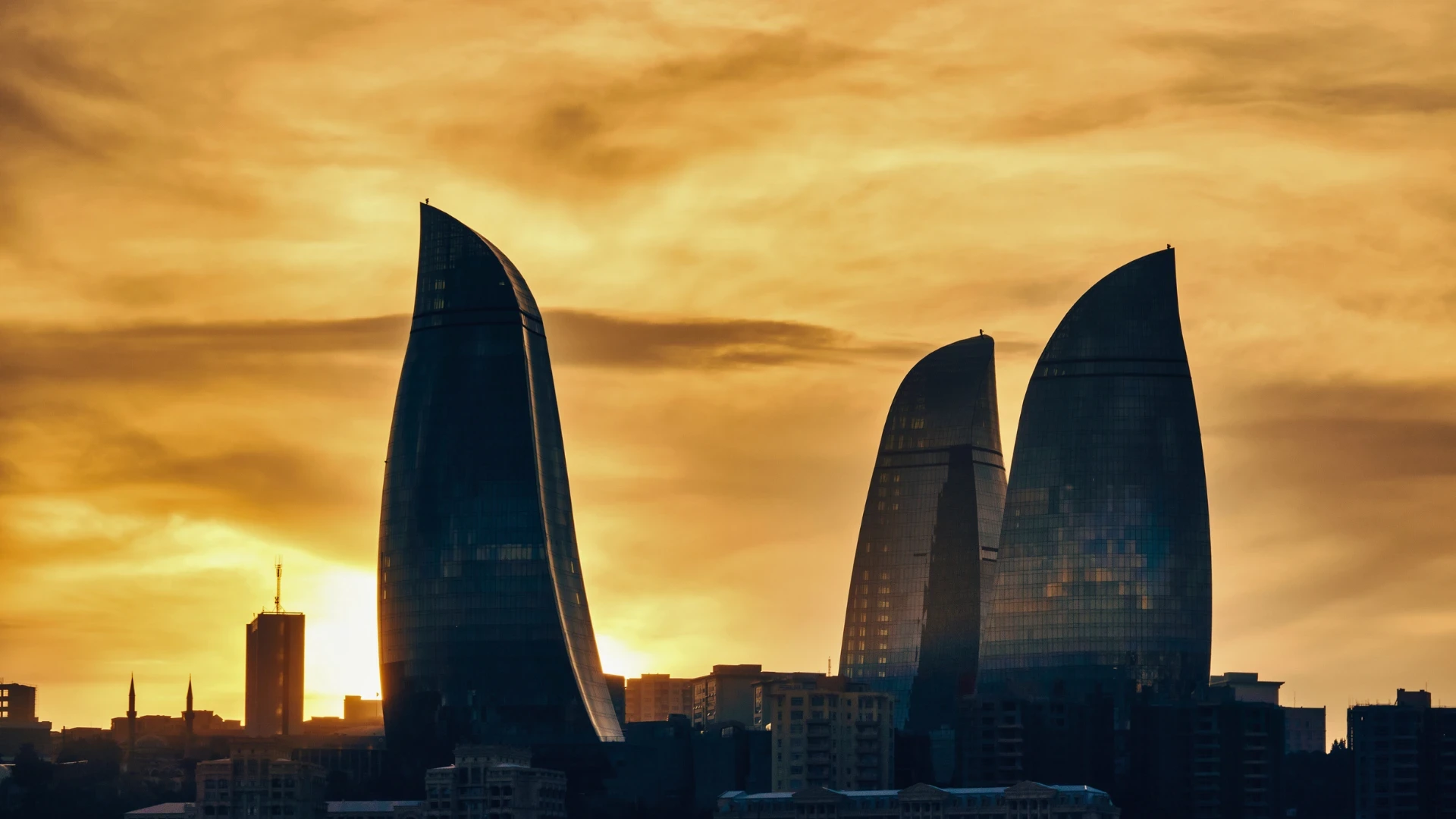 Flame Towers Baku