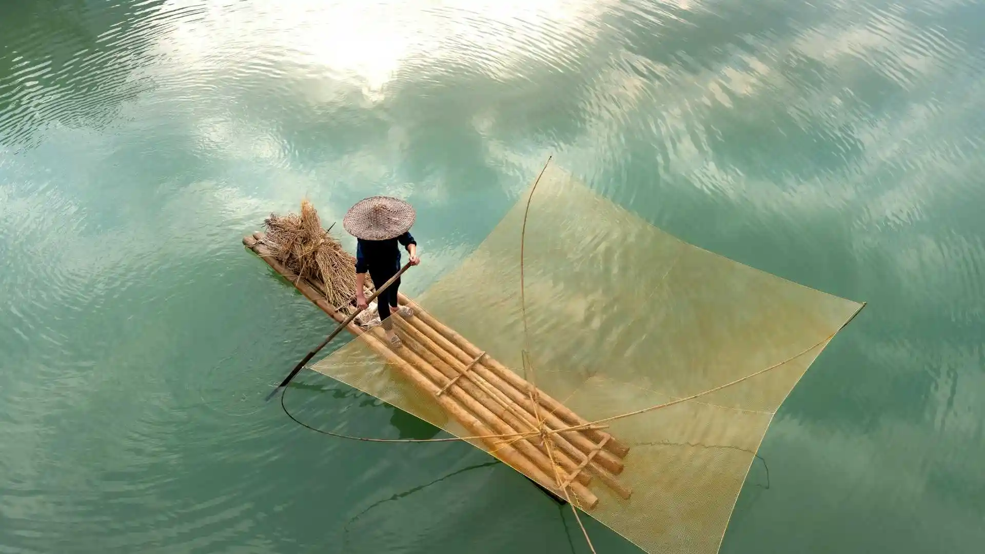 Bamboo Rafting Thailand