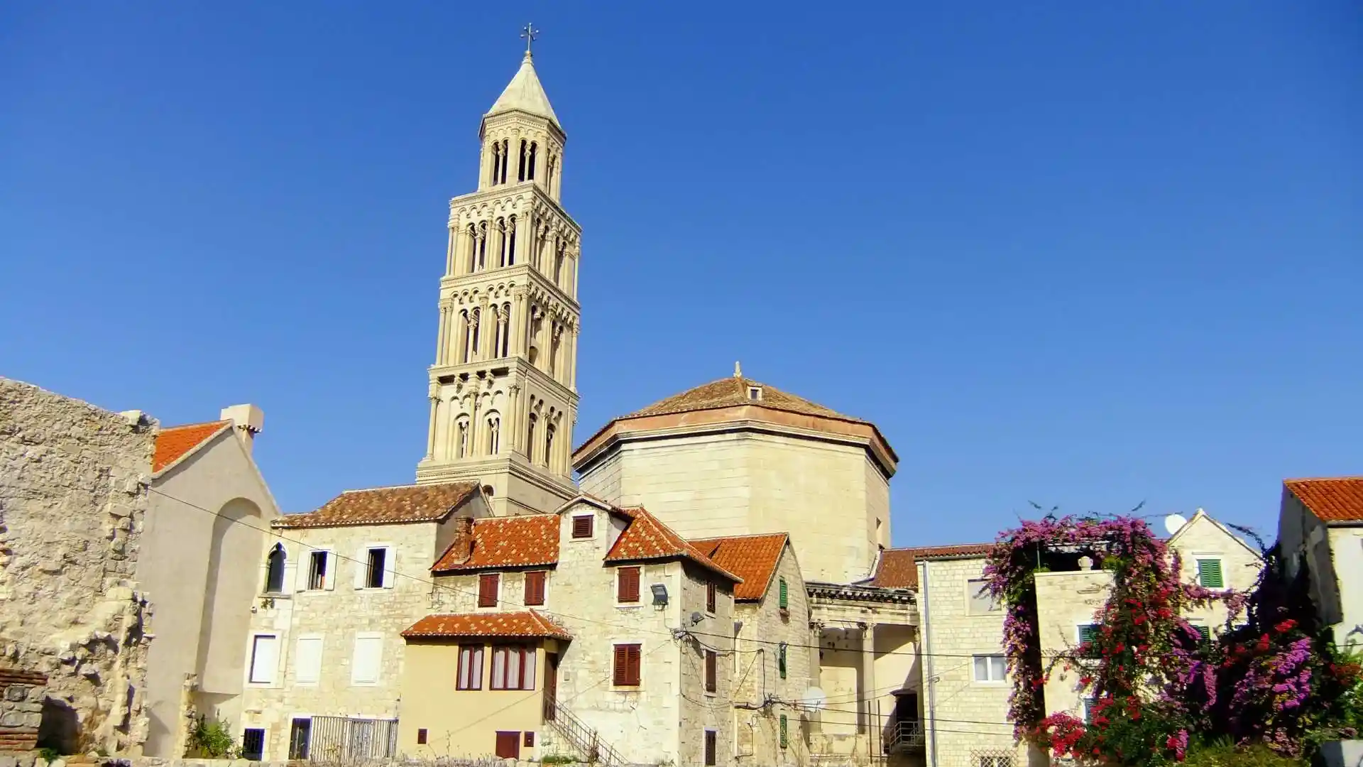 Bell Tower Cathedral of Saint Domnius Split Croatia