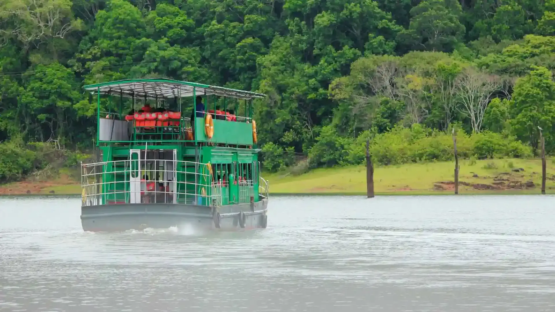 Boat Ride On The Periyar Lake Kerala