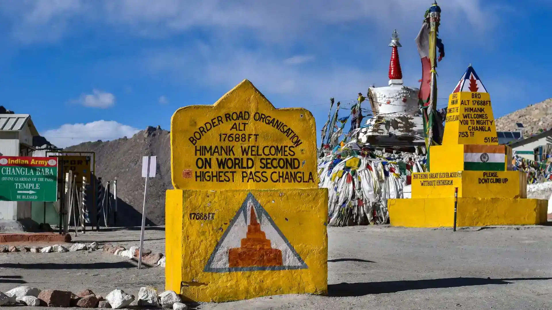 Changla Pass to Leh