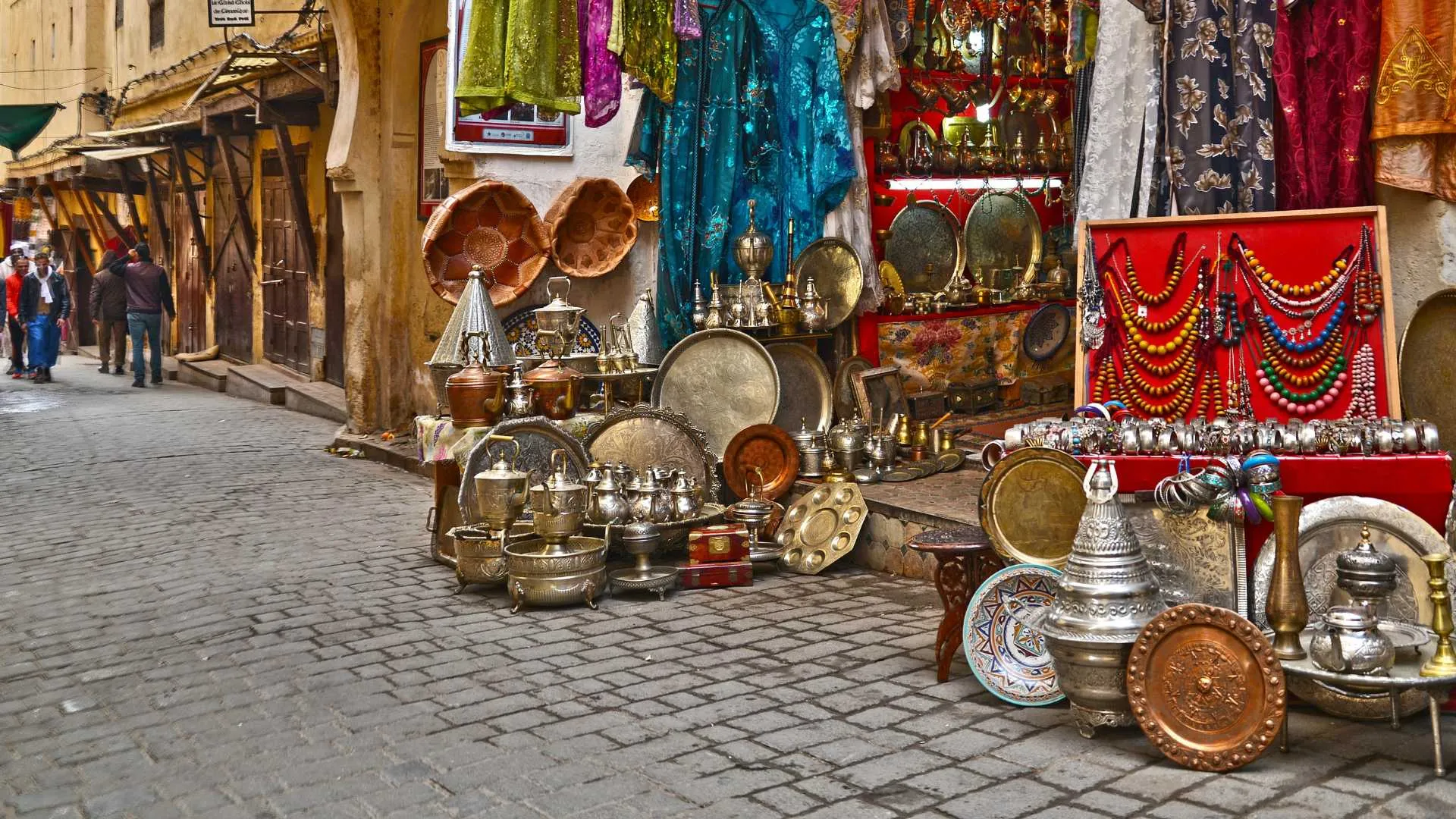 Fes Medina Souk Morocco