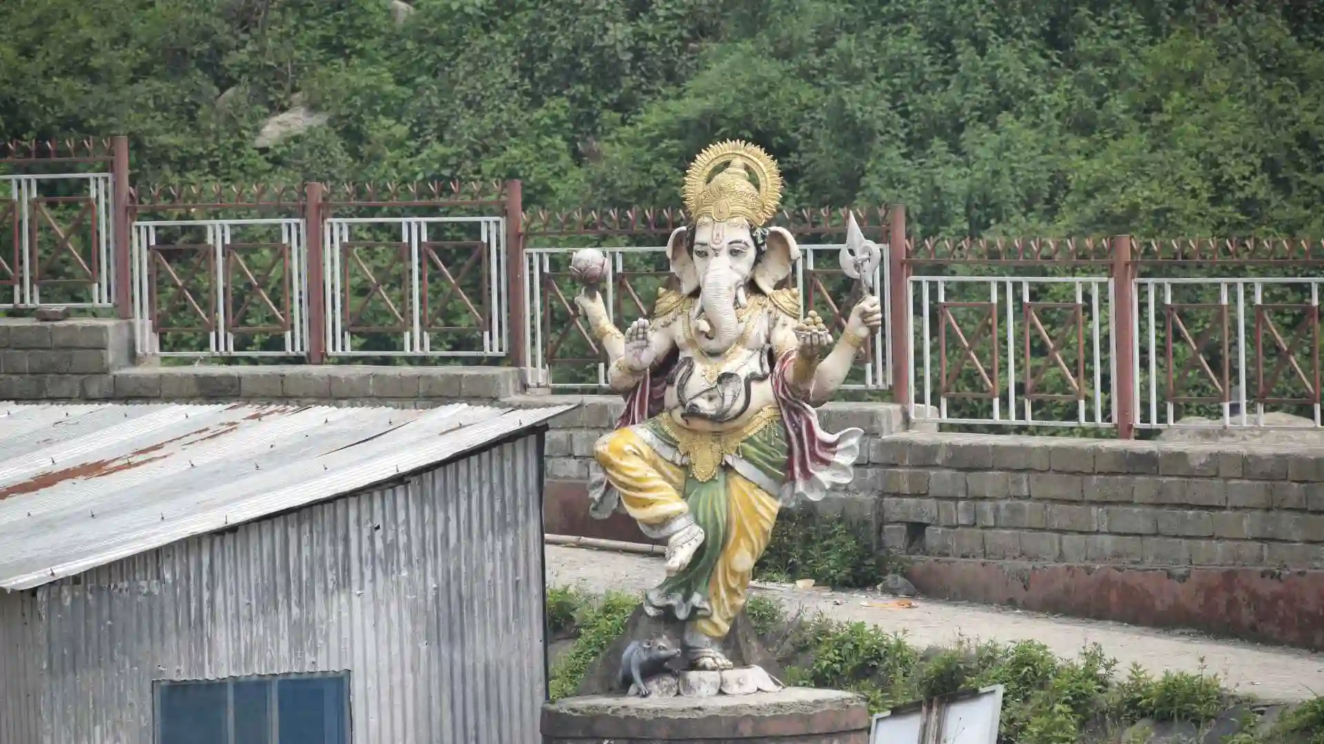 Ganesha at Chamunda Devi Temple