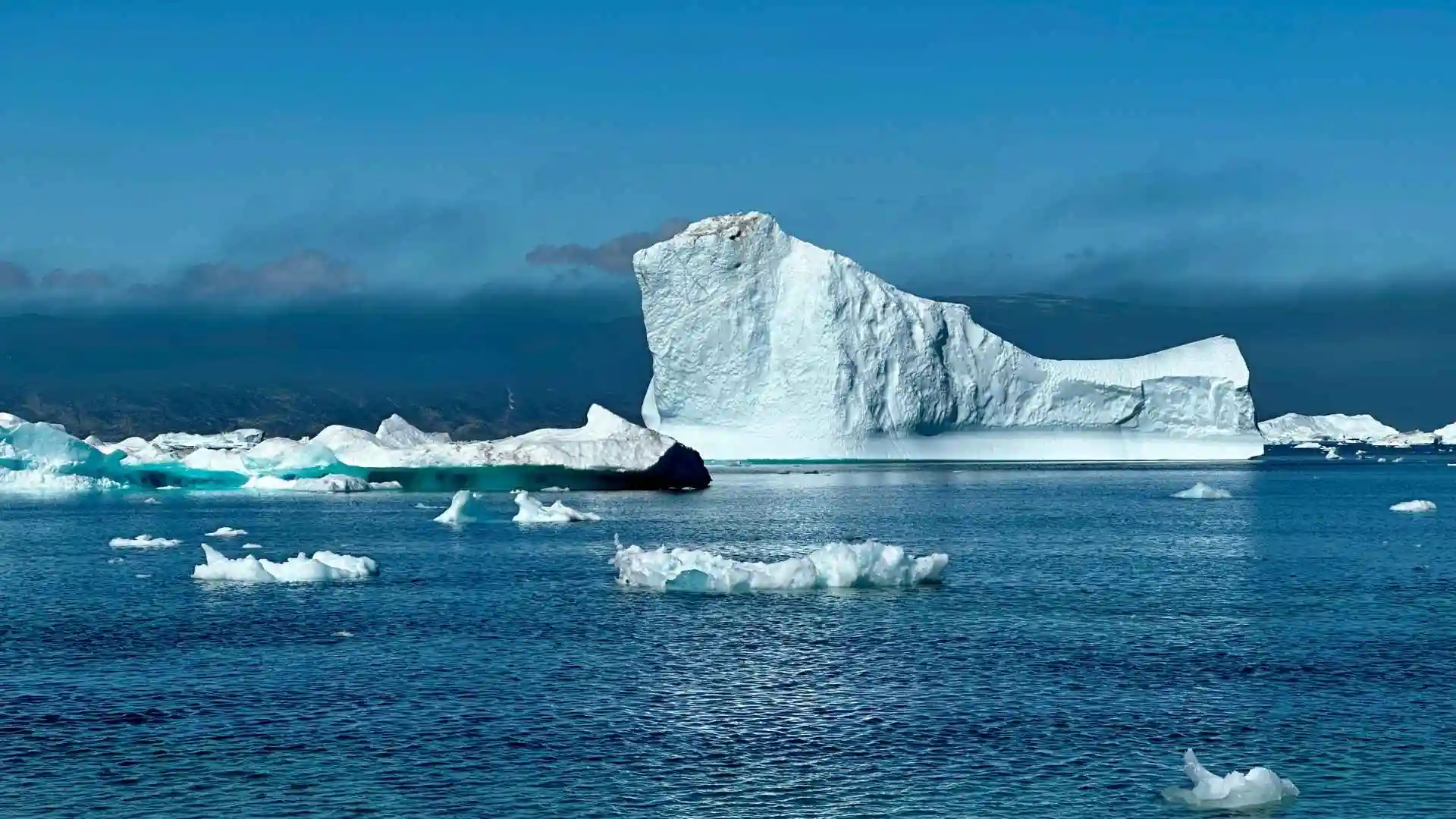 Iceberg Floating