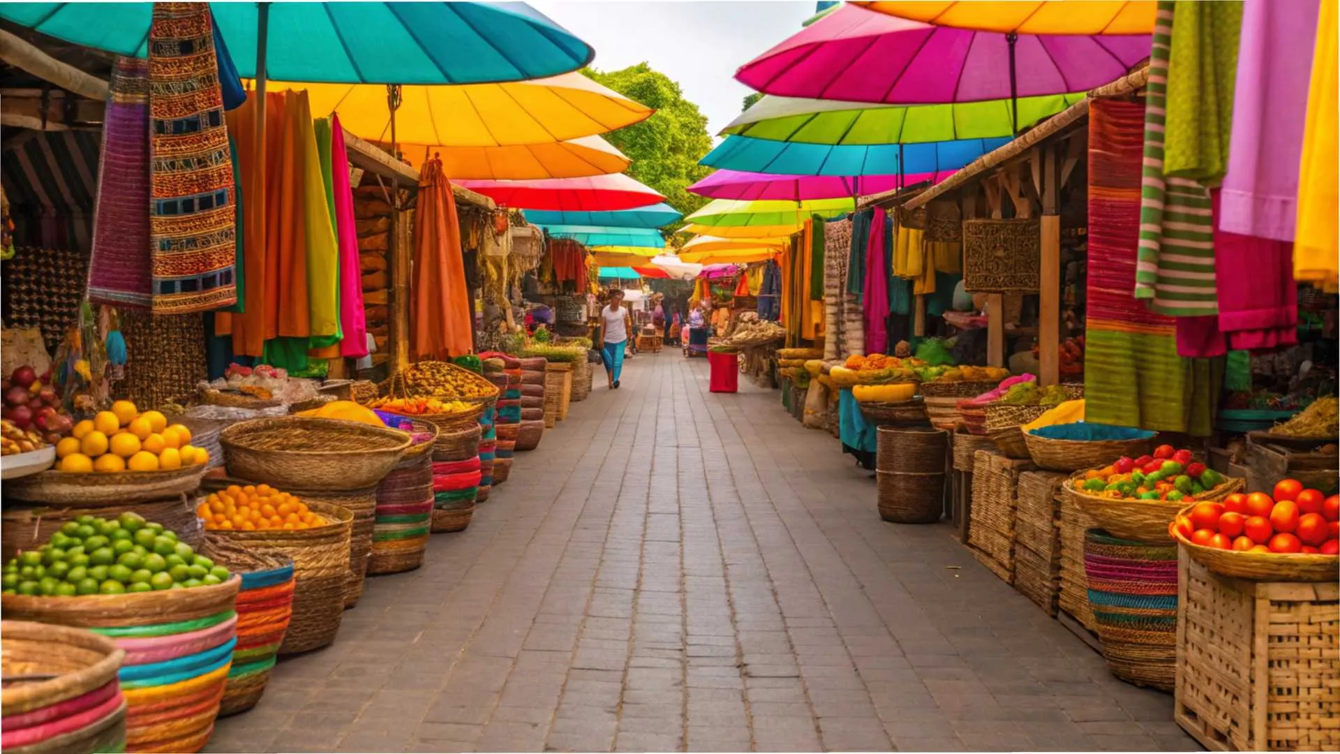 Mahe Albert Street Market Seychelles