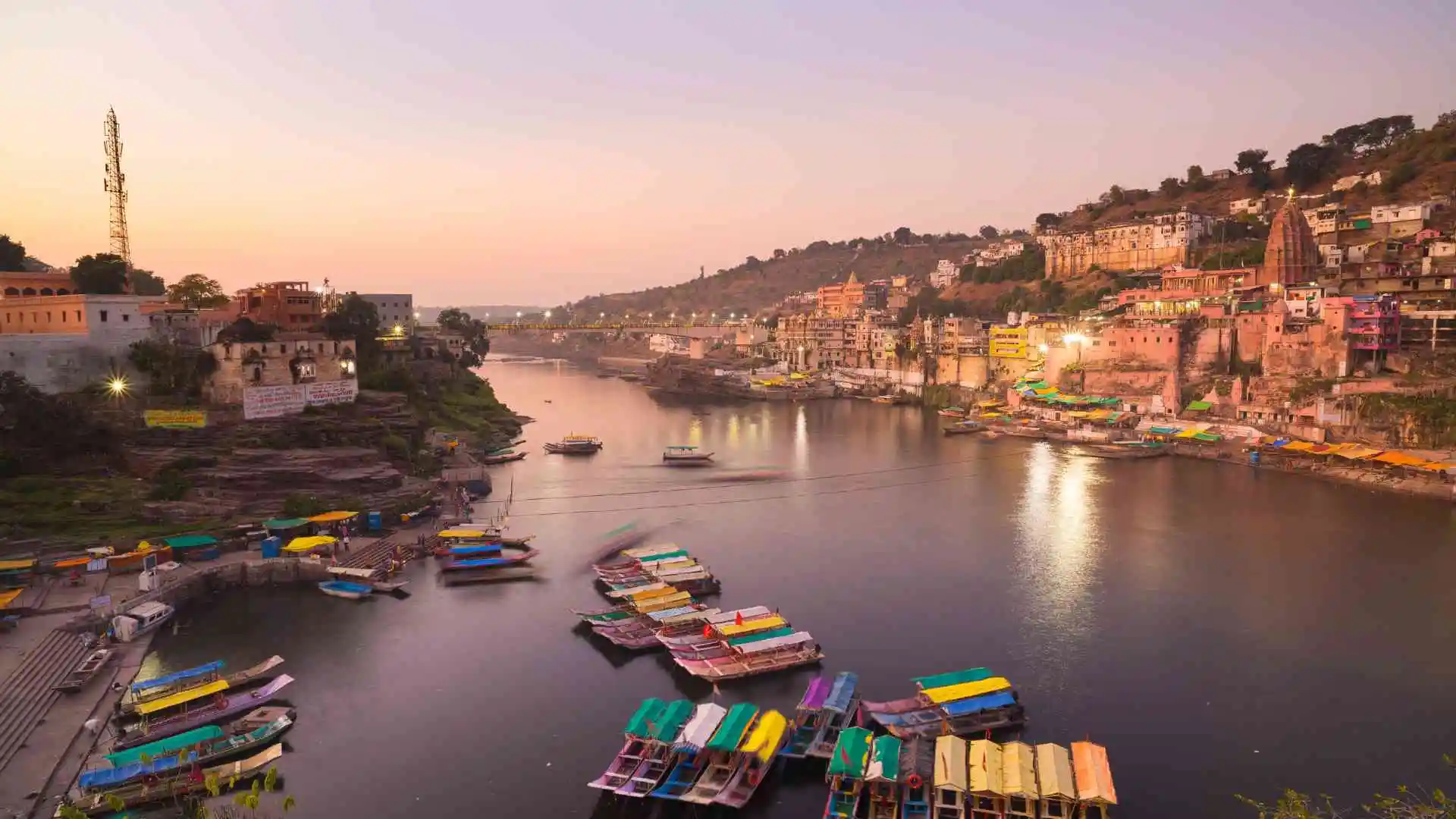 Mandhata Island’s Omkareshwar,