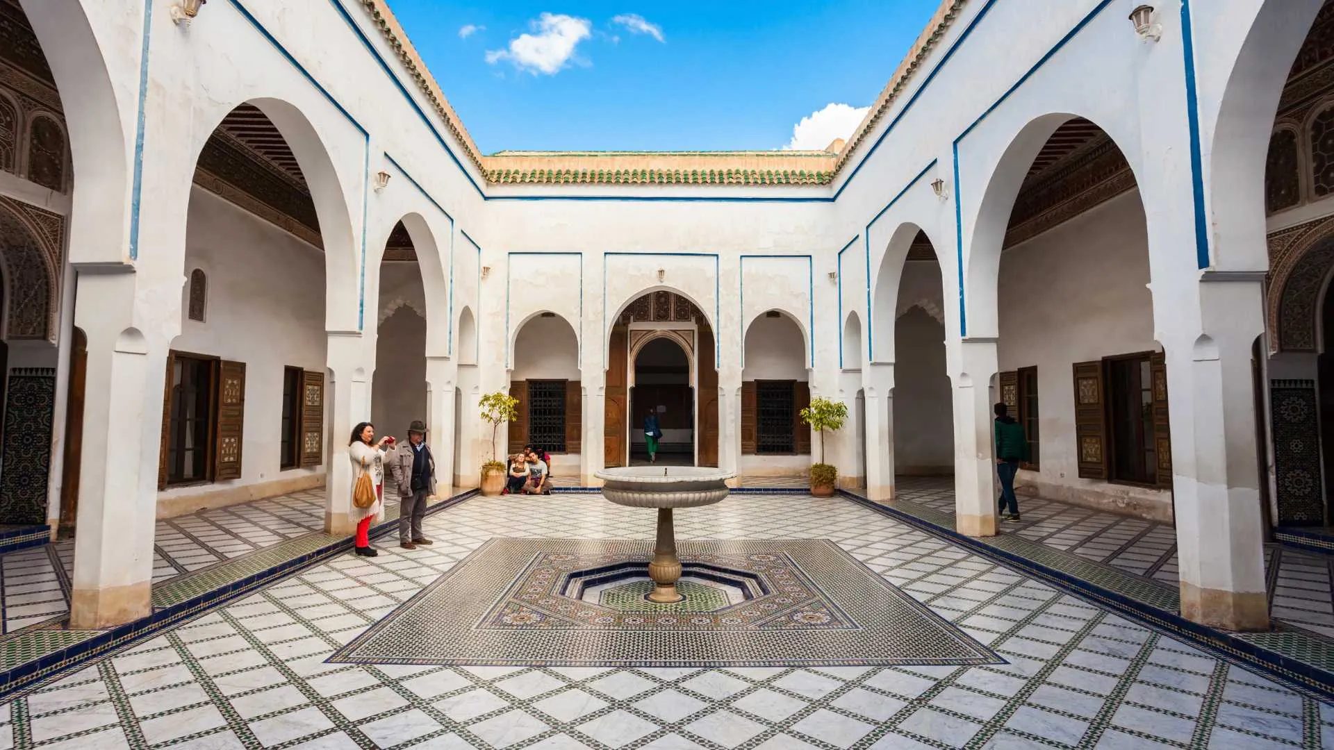 Marrakech Bahia Palace Morocco