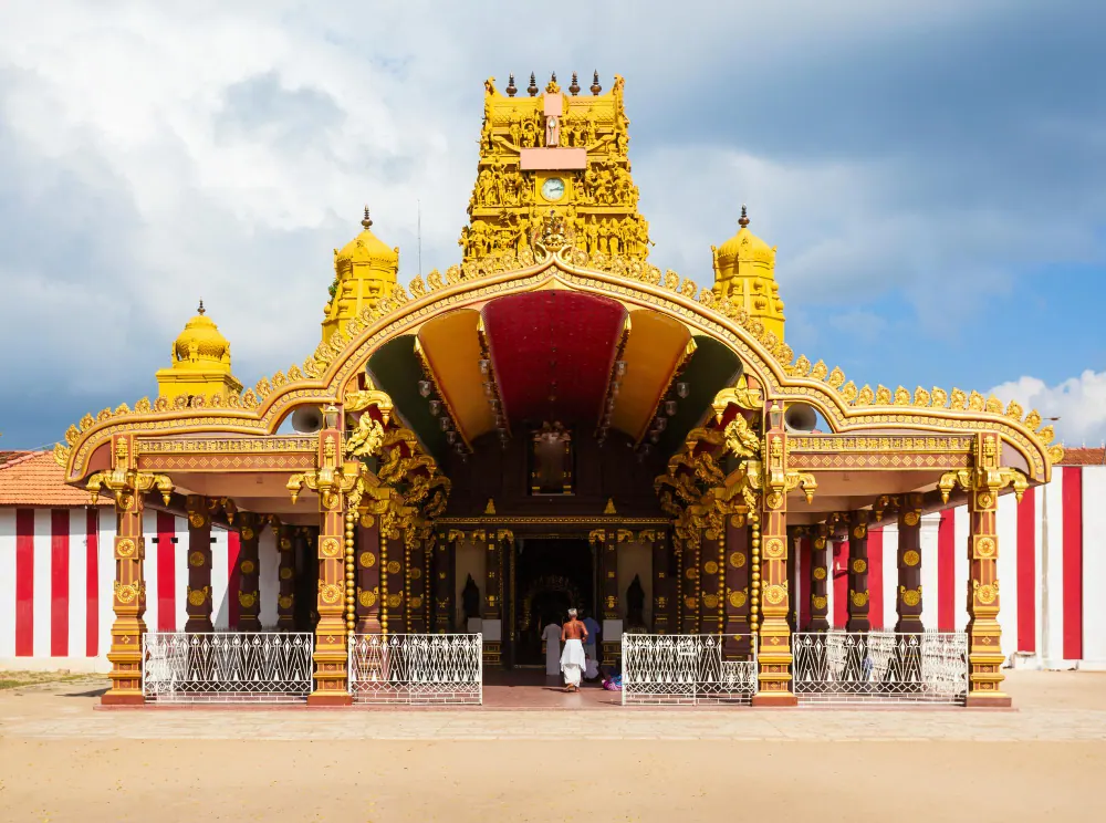 Nallur Kandaswamy Temple entrance in Jaffna, Sri Lanka