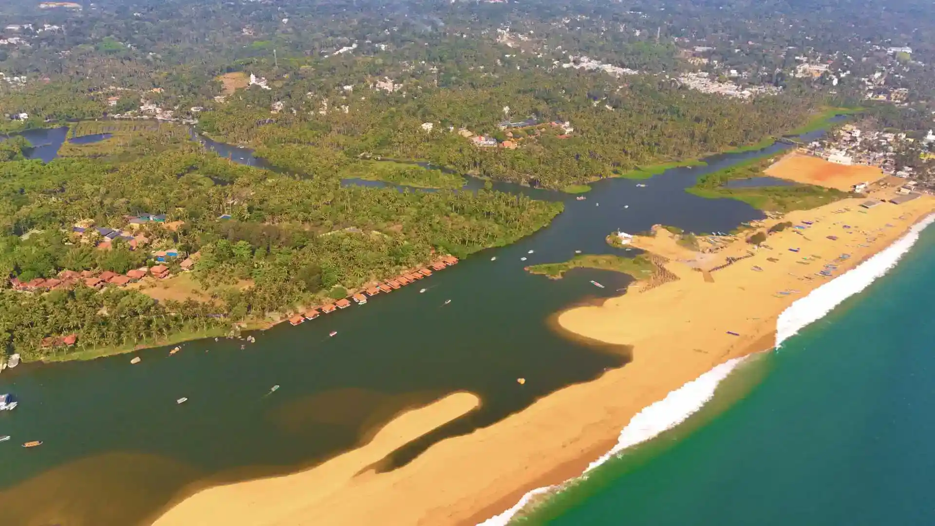 Neyyar River Meets The Arabian Sea
