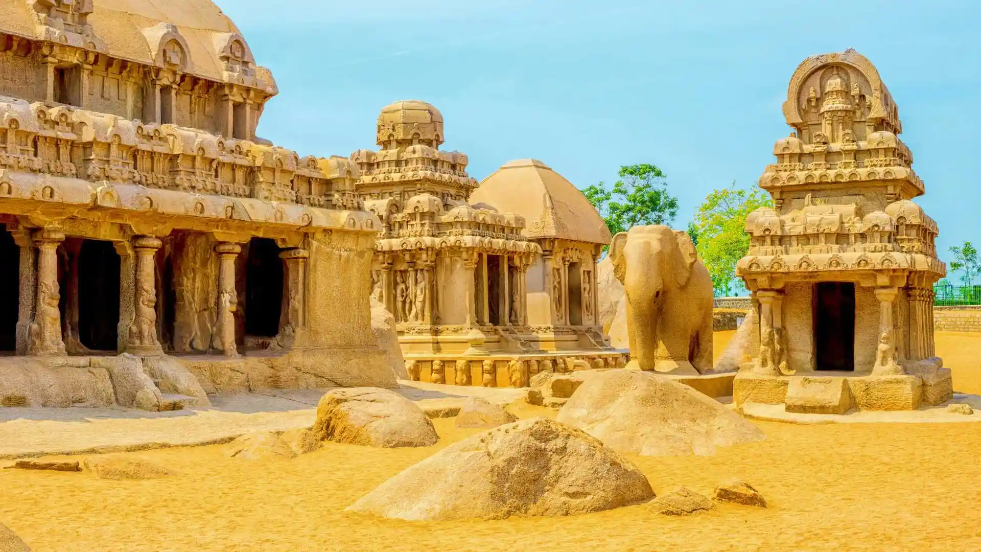 Pancha Ratha Mahabalipuram Tamil Nadu