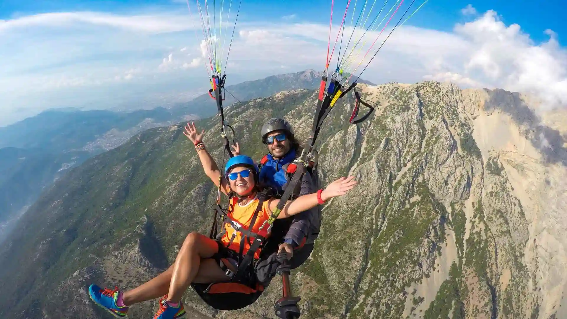 Paragliding with Family