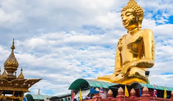 Phra Phuttha Maha Suwan Patimakon At Wat Traimit In Bangkok