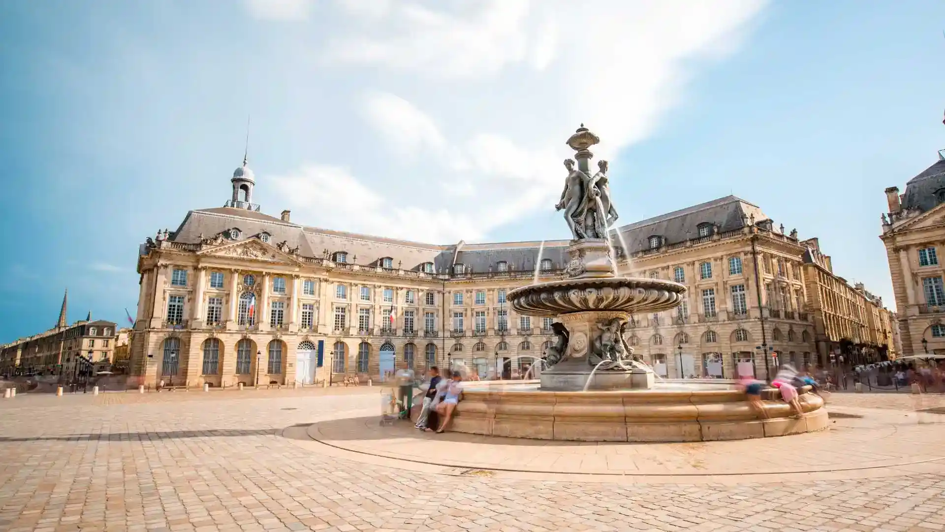 Place De La Bourse Bordeaux France