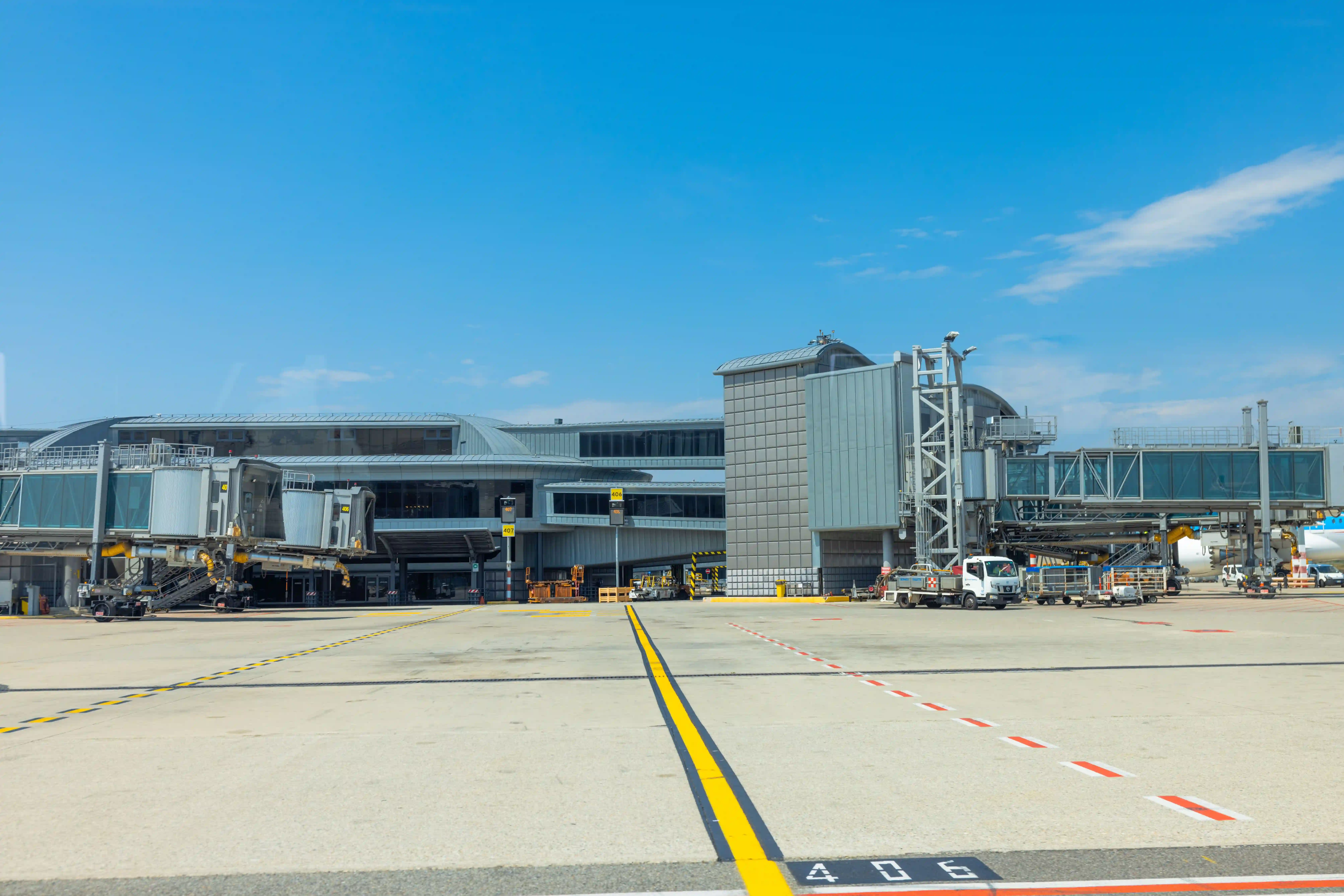 Milan airport image