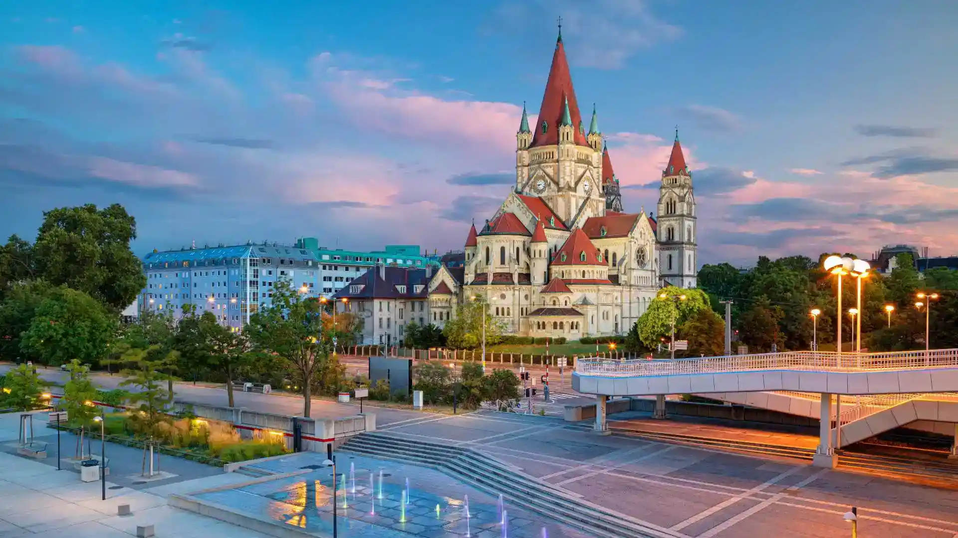 St Francis Of Assisi Church Vienna Austria