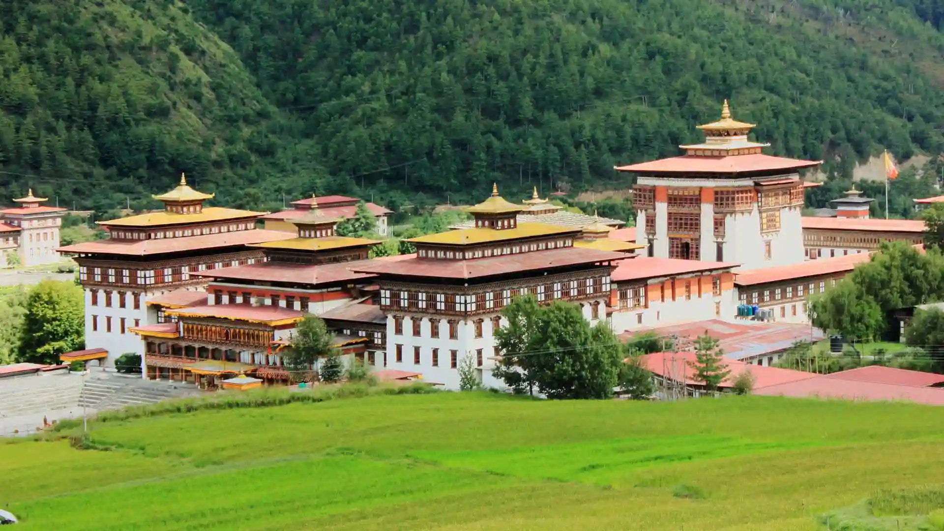 Tashichho Dzong Thimphu Bhutan