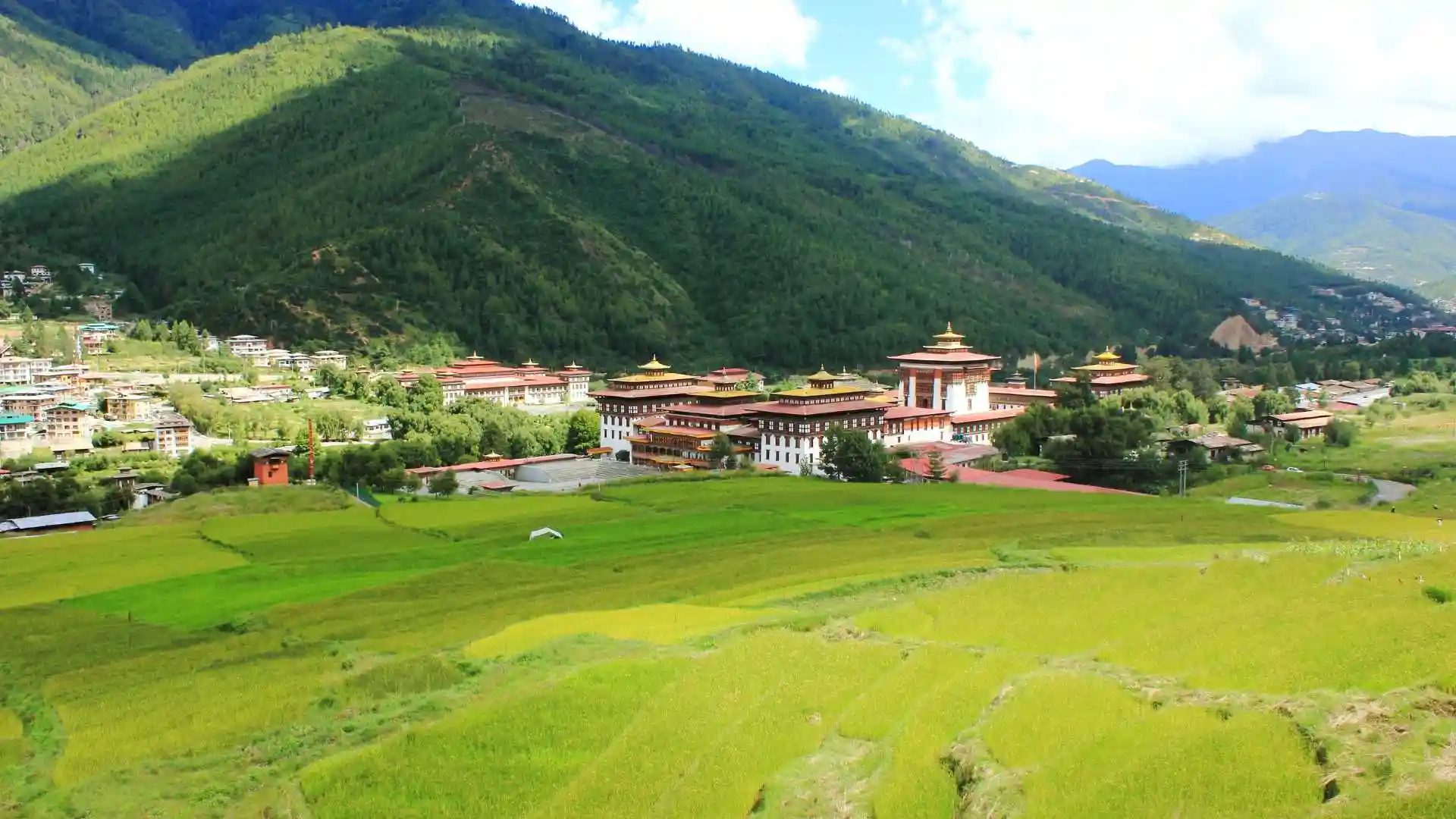 Tashichhoe Dzong Bhutan