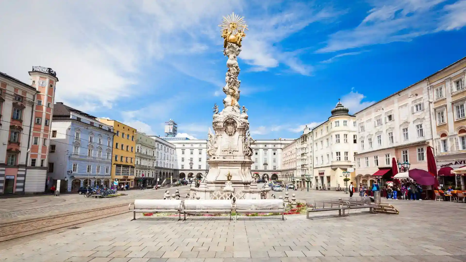 Trinity Column Linz Austria