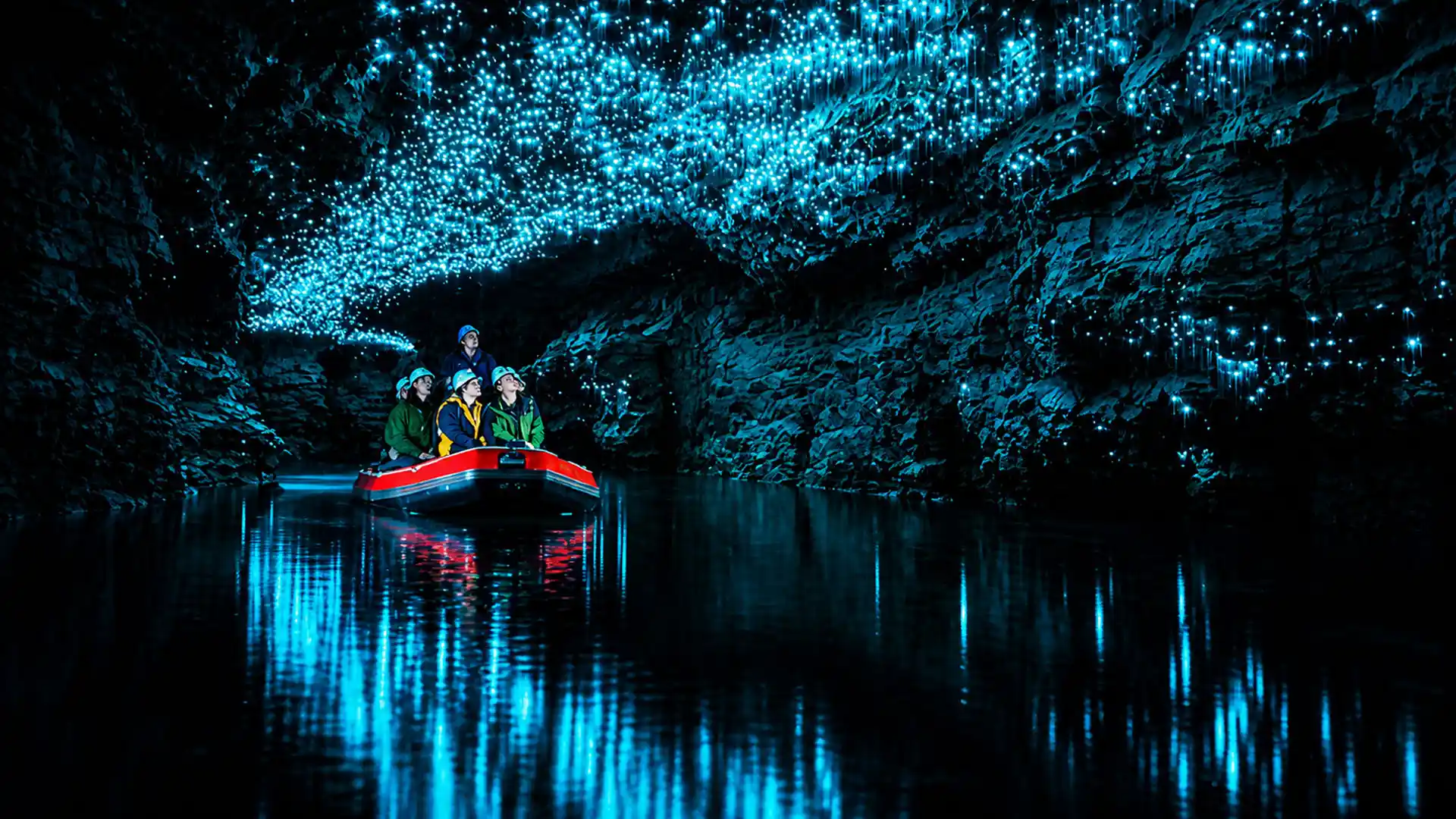 Waitomo Glowworm Caves New Zealand