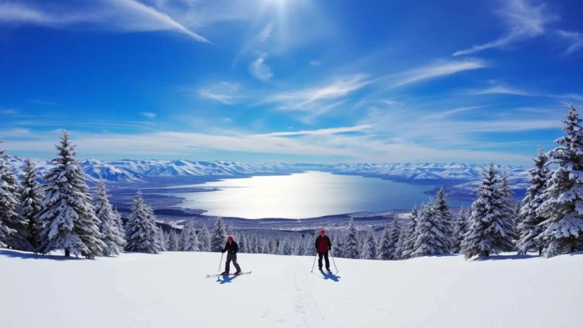 Winter Sports at Lake Sevan